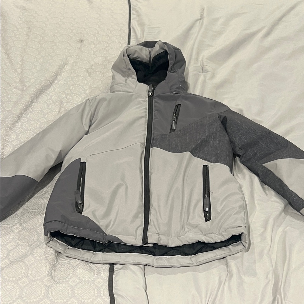 Kids Gray and Black Jacket
